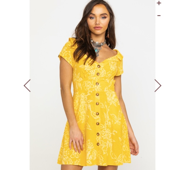 Free People A Thing Called Love Mini Dress Sz 10 - Picture 5 of 10